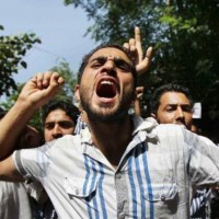 kashmiri Students Protest