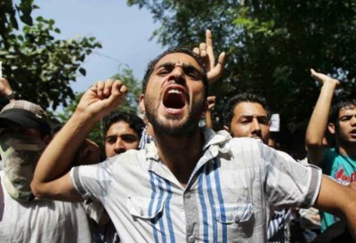 kashmiri Students Protest