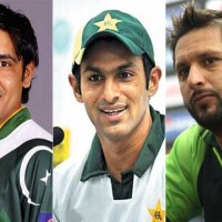 Afridi Sami and Shoaib Malik