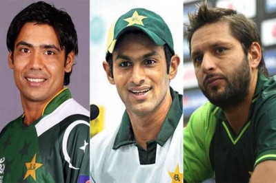 Afridi Sami and Shoaib Malik