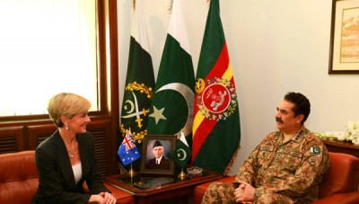 Army Chief And Julie Bishop Met