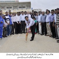 Asif Ali Playing Cricket