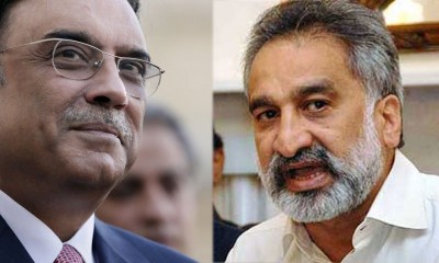 Asif Zardari and Zulfiqar Mirza