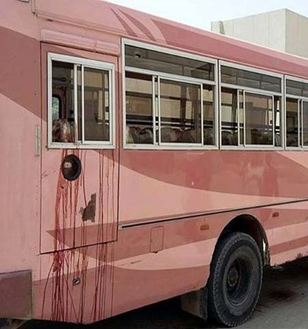 کراچی میں مسافر بس میں گھس کر 60 سے زائد مرد و خواتین کی ٹارگٹ کلیگ ایک قو می سانحہ ہے
