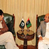 Chaudhry Nisar and Qaim Ali Shah