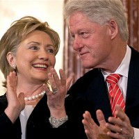 Hillary and Bill Clinton