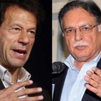 Imran Khan and Pervez Rashid