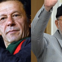 Imran Khan and Tahir ul Qadri