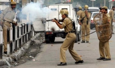 Indian Forces Firing