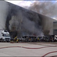 Industrial Estate Warehouse Fire