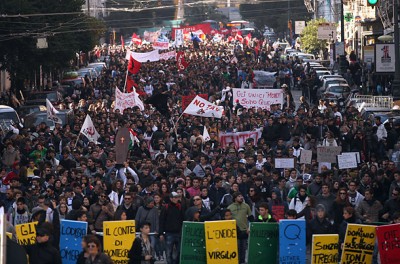 Italy Protest