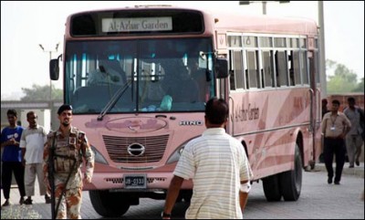 Karachi Bus Firing