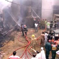 Lahore Cardboard Factory Fire