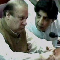 Nawaz Sharif and Chaudhry Nisar