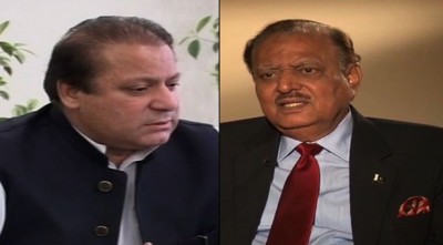 Nawaz Sharif and Mamnoon Hussain