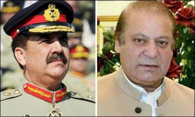 Nawaz Sharif and Raheel Sharif