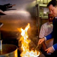 Nick Clegg Cooking