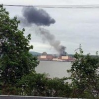 Nuclear Plant Transformer Fire