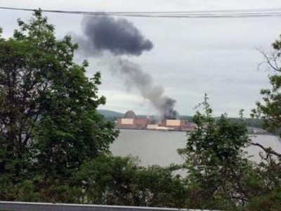 Nuclear Plant Transformer Fire