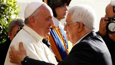 Pope Francis And Mahmoud Abbas