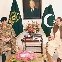 Prime Minister And Army Chief Meeting