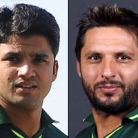 Shahid Afridi And Azhar Ali