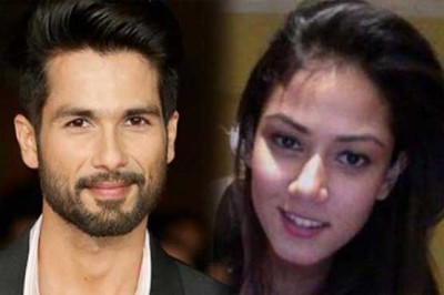 Shahid Kapoor and Mira Rajput