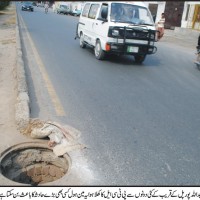 Abdullah Pur PTCL Manhole