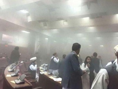 Afghan Parliment Attack