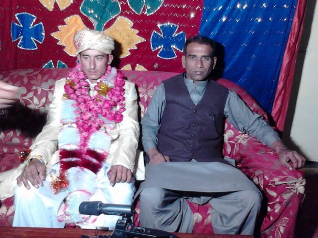 Ahmad Fraz with Groom