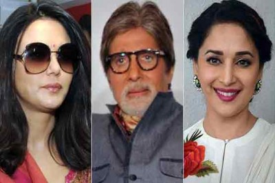 Amitabh, Madhuri and Preity Zinta