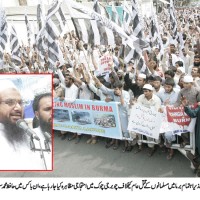 Myanmar Muslims killing Protest