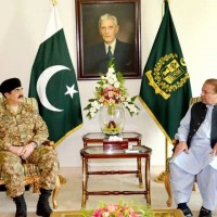 Nawaz Sharif And Raheel Sharif Meeting