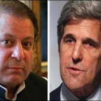 Nawaz Sharif and John Kerry