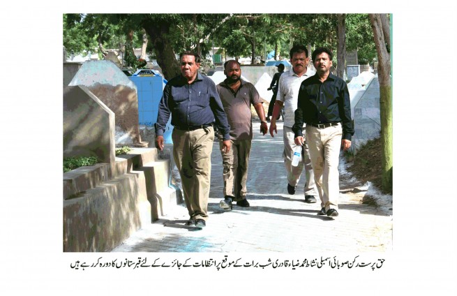 Nishat Zia Qadri Cemeteries Visite