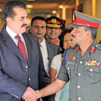 Pak Army Chief And Sri Lankan Army Chief