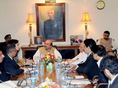 Qaim Ali Shah Chaired Meating