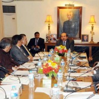 Qaim Ali Shah Chaired Meeting