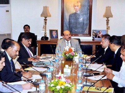 Qaim Ali Shah Meeting