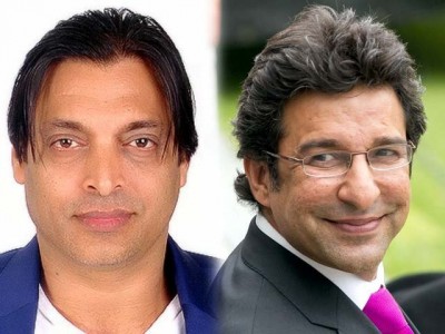 Shoaib Akhtar And Wasim Akram