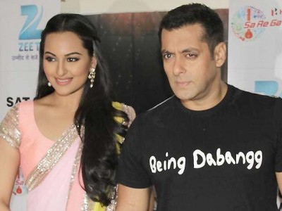 Sonakshi and Salman Khan