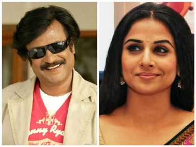 Vidya Balan And Rajini kanth