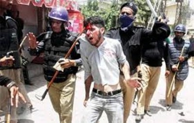 karachi Police Violence