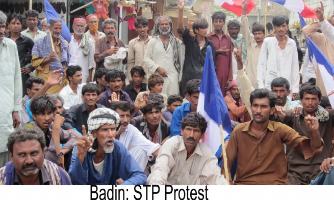 Badin STP Protest