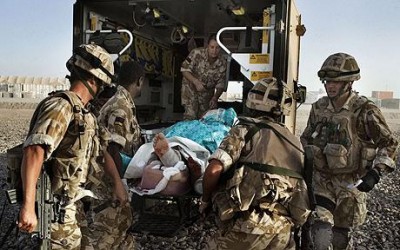 British Injured Soldiers 