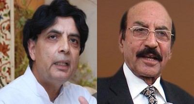 Chaudhry Nisar And Qaim Ali Shah