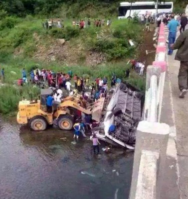 China Bus Bridge Fells