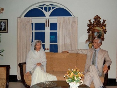 Fatima Jinnah and Mohammad Ali Jinnah