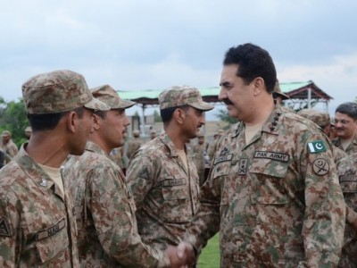 General Raheel Sharif in Waziristan