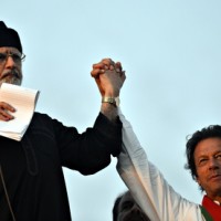 Imran Khan and Tahir ul Qadri